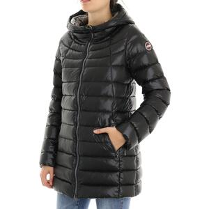 PIUMINO CON CAPPUCCIO NERO